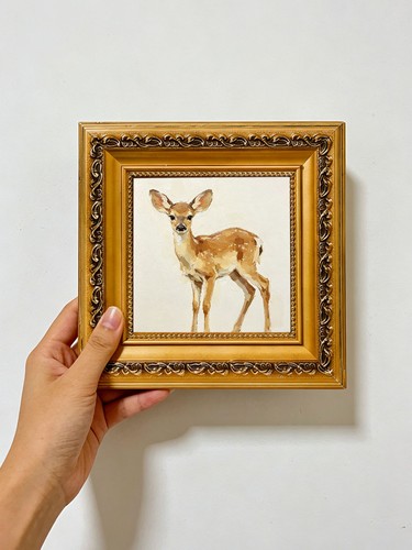 Deer standing white - standing,