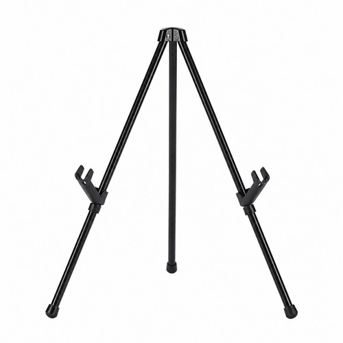Metal easel with folding frame - metal,