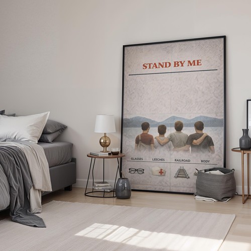 Stand retro minimal - stand, me