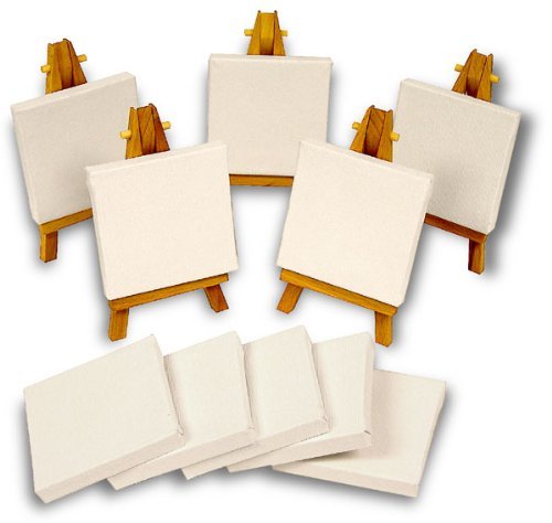 Mini artist canvas 5cm - canvas, 7.5cm