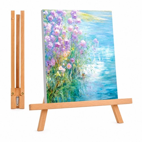 Wooden tabletop art - tabletop, easel