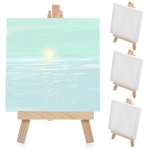 Small easel stand with - small,