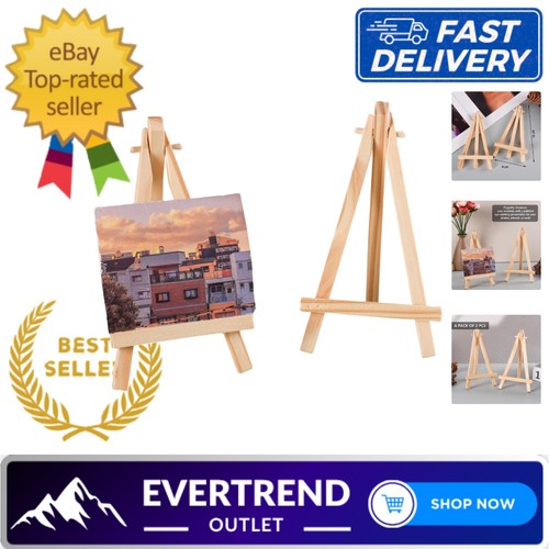 Natural wood tabletop easels - wood,
