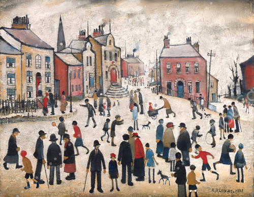 People standing about - people,