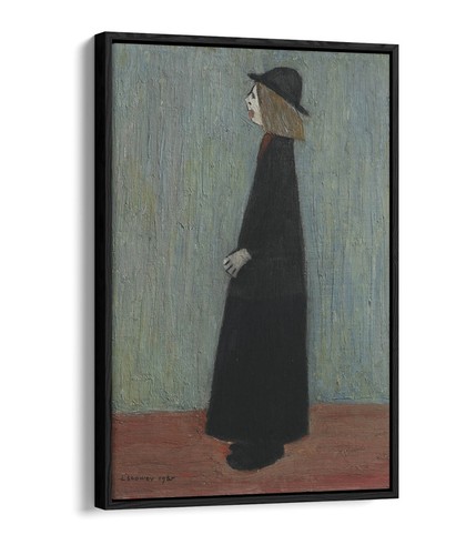 Woman standing s lowry - a, standing,
