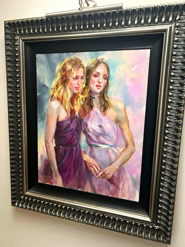 Razumovskaya original framed - original,