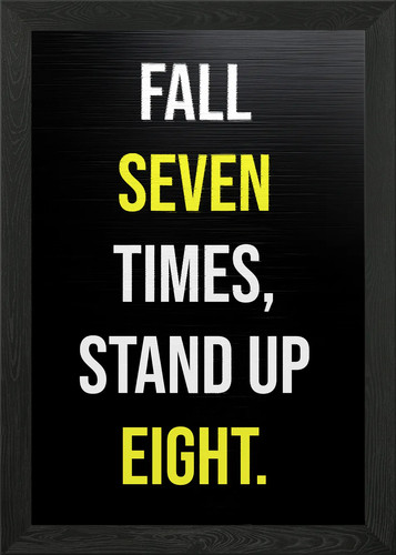 Stand motivation framed - motivation,